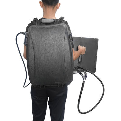 Powerful 8band directional manpack drone signal jammer equipment for air security