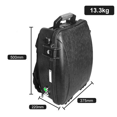 TX-BF05 Security Anti-Drone Jammer | Backpack Style 1000-2000M Long Range Drone Signal Jammer with Dual Charging