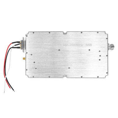Moduł wzmacniacza mocy szerokopasmowego 50W 47dbm 300-2000mhz dla pola łączności