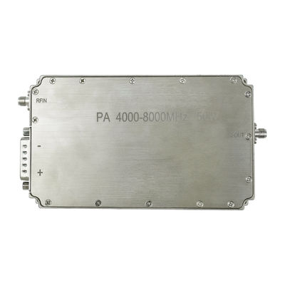 Moduł wzmacniacza bezzałogowego o wysokim pobudce 4000-8000MHz 50W 47dB Stabilny pobudek 1dB