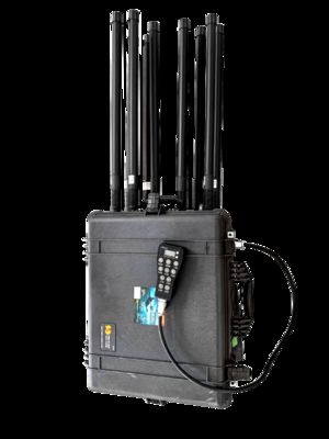 Samochodowy instalacja GPSL1 WIFI VHF UHF zagłuszacz sygnału drona FPV dla ochrony bezpieczeństwa