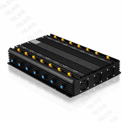 Zagłuszacz sieci telefonii komórkowej w standardzie wojskowym, 14-kanałowe urządzenie szyfrujące Wifi